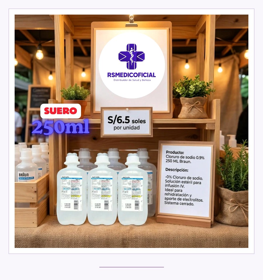 Suero Fisiológico 250ml