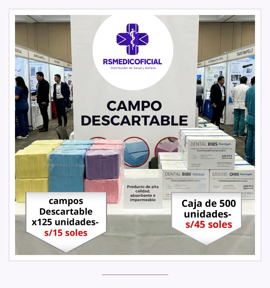 Campo Descartable x125