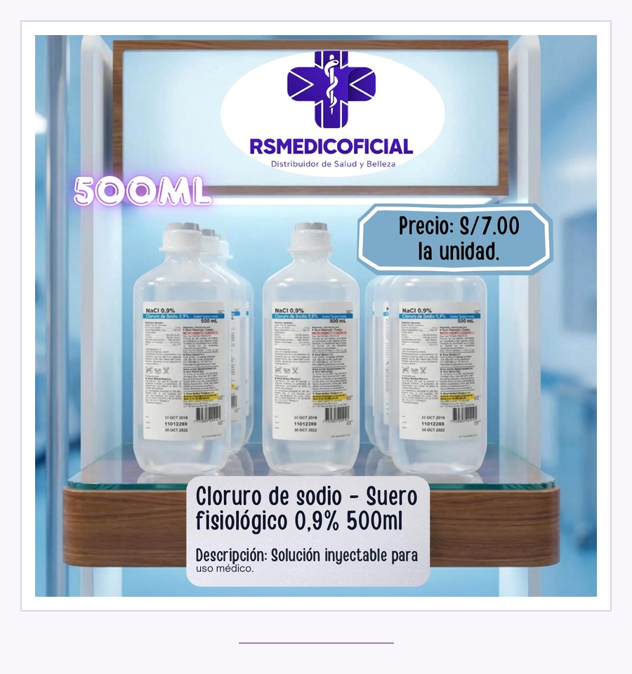 Suero Fisiológico 500ml