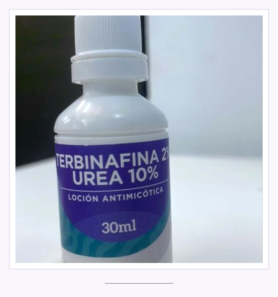 Terbinafina 2% + Urea 10%