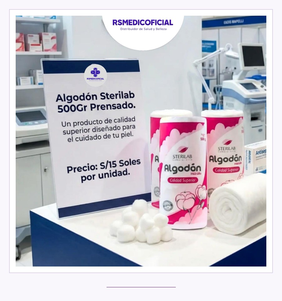 Algodón Sterilib 500gr