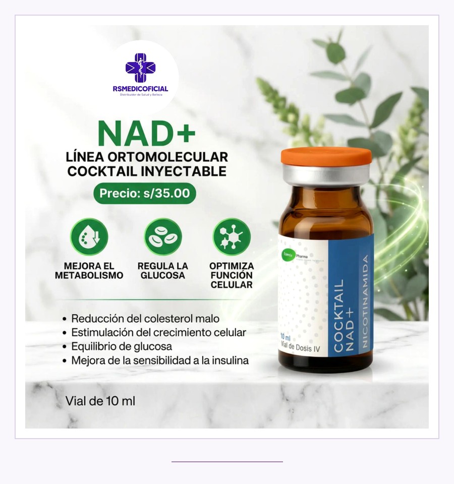 NAD+ Inyectable