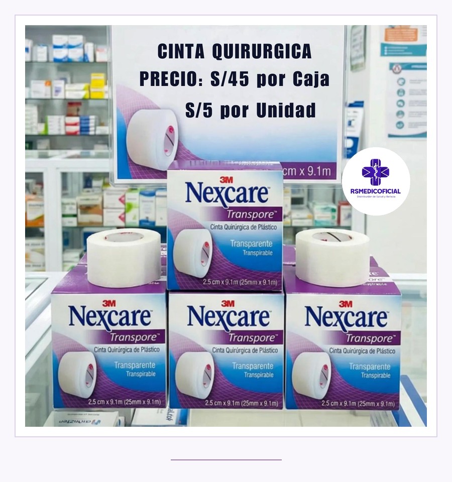 Cinta Quirúrgica Nexcare Caja
