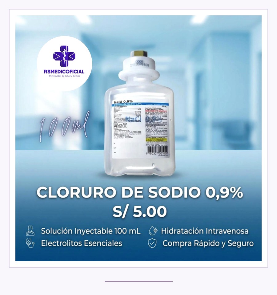 Cloruro de Sodio 0.9%