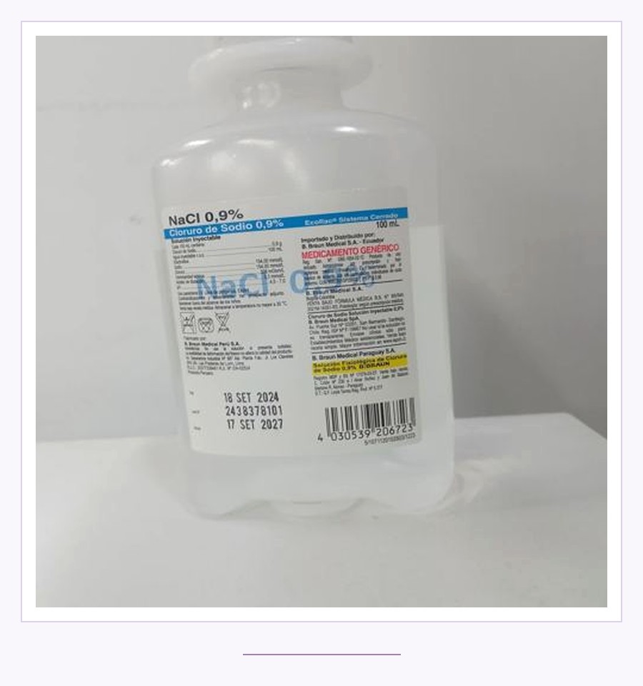 Cloruro De Sodio Braun 100 ml