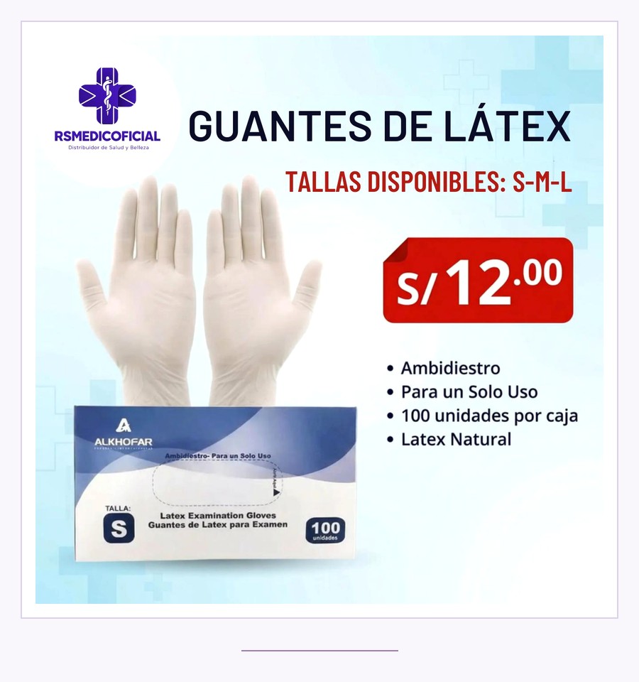 Guantes de Látex