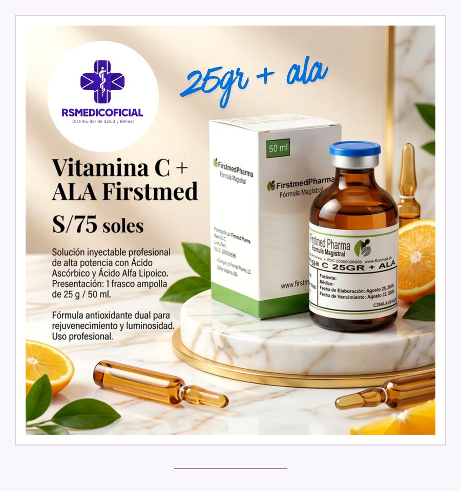Vitamina C + ALA Firstmed 25gr